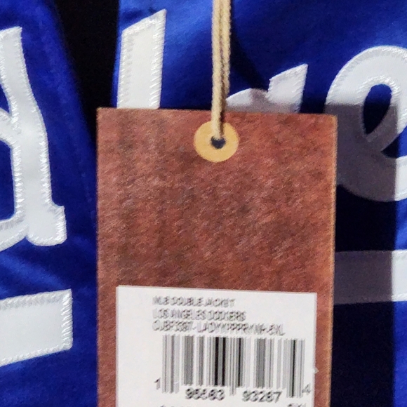 LOS ANGELES DODGERS STITCHED THROWBACK M/N SATIN JACKET - Picture 9 of 13